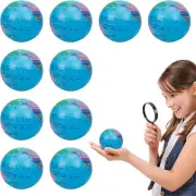 Pack of 10 Stress Ball Globe Small Anti-Stress Ball World Globe Crushing Ball Wo