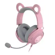 Razer Kraken Kitty V2 Pro-Wired RGB Headset with Interchangeable Ears-Quartz Edi