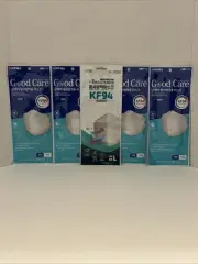 Lot Of 5 Good Care & SGSG KF94 Filtered Face Masks White The Korea Healthcare L