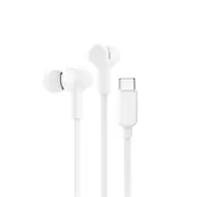 Belkin SoundForm USB-C Wired Earbuds - White - With Adjustable Volume Limiter - IPX5 Sweat & Water Resistant - In-line Mic & Controls - 5x eartip sizes included - 2 Year Warranty [G3H0002fqWHV2]
