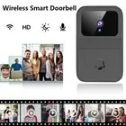 Night Vision Wifi Doorbell Security Intercom Phone Camera Door Bell Home