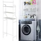 Au 3 Tier Over Washing Machine Storage Premium - Bathroom Laundry Toilet Shelf