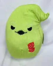 New Squishmallows 12” Nightmare Before Christmas Oogie Boogie Plush Green Dice