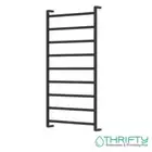 Fienza Koko Heated Towel Rail 600 x 1200mm Matte Black
