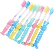 NULYLU Kids Toothbrush Set 32pcs Soft Bristles Kids Toothbrush Cartoon Design