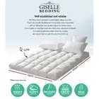 Giselle Queen Mattress Topper Pillowtop 1000GSM Microfibre Protector New