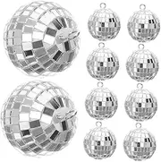 BUTIFULSIC 10pcs Disco Lob Mirror Ball Party Decoration Disco Ball Ornaments Disco Ball Decor Garden Decor Club Disco Ball Disco Ball Mirror Bar Disco Ball Ktv Disco Ball Mirror Disco Ball