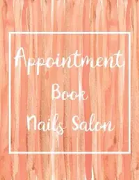 在飛比找博客來優惠-Appointment Book Nail Salon: T