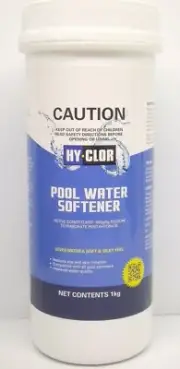 HY CLOR Pool Water Softener 1kg Improves Water Quality For Swimming Pool, Borate