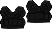 [Gogogmee] 2pcs Ice Skates Hip Pad for Boys and Girls Snowboarding Hip Pad Protective Hip Pants Skiing Hockey Shorts Long-Lasting Material Use