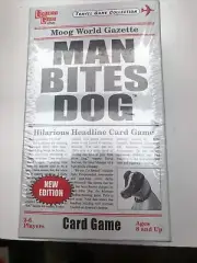 Man Bites Dog Card Game Travel Collection New Edition Ages 8 and Up Factory Seal