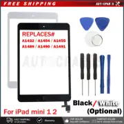For iPad Mini 1 2 Touch Screen Glass Digitizer +IC +Home Button+ Adhesive +Tools