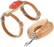 Milisten Outdoor Cat Harness Leash Small Pet Harness Traction Rope Easy to Wear Take Off