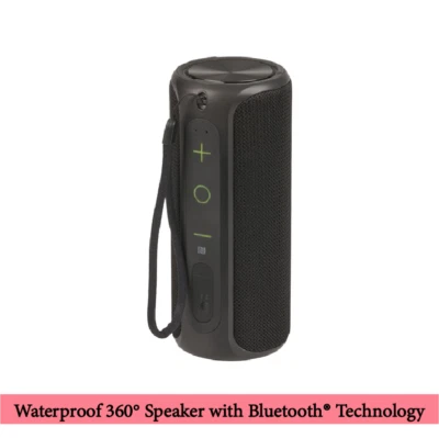 Digitech Waterproof 360° Speaker with Bluetooth® Technology Portable Ready Stock