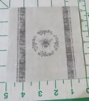 THREE DECORATIVE COCKTAIL NAPKINS for DECOUPAGE "Bee Laurel"