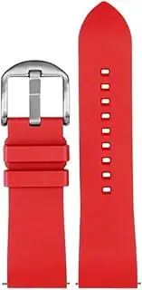 [Generic] Quick Release Fluoro Rubber Watch Strap Fit for Any Watch 20mm 21mm 22mm 24mm Sport Watchband Fit for Mido Fit for Tissot