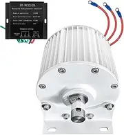 AISINILALAO 12000W Low RPM Big Wind Turbine Generator,12V-220V Gearless Permanent Magnet Generator with Base Use for Wind Turbine Water Turbine