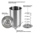 Stainless Steel Ham Maker Heat Resistance Meat Press Cooker with a PalgQ