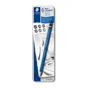Staedtler Mars Lumograph 100 G6 Drawing Pencil 6 Pack