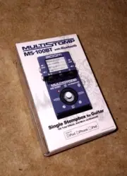 ZOOM MULTI STOMP with Bluetooth MS-100BT BRAND NEW Guitar Pedal