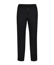 Moncler Logo Patch Drawstring Track Pants IT50,IT48 black