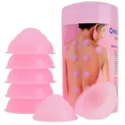 100% Silicone Cupping Therapy Set Anti Cellulite Diet Vacuum Body Massager Cups