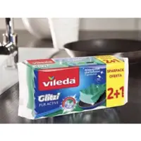 在飛比找蝦皮購物優惠-【德國Vileda】不沾鍋菜瓜布 萬用清潔刷 菜瓜布 清洗神