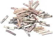 SWOOMEY 10pcs Guitar Purfling Strip Ukulele Shell Inlays Guitar Inlay Rosette Abalone Fret Stickers Hole Guitar Fret Strips Guitars Guitar Trim Binding Strip Colorful