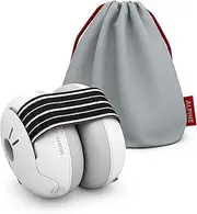 Alpine Muffy Baby Ear Protection for Babies and Toddlers up to 36 Months - CE & ANSI Certified - Noise Reduction Earmuffs - Comfortable Baby Headphones Against Hearing Damage & Improves Sleep - Black