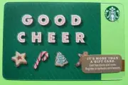 STARBUCKS CARD 2014 "GOOD CHEER" CUTE CARDNO VALUE~ GREAT PRICE