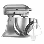 KitchenAid 5-Quart Artisan Tilt-Head Stand Mixer | Contour Silver + Flex Edge B