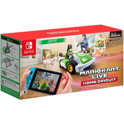 Mario Kart Live: Home Circuit - Luigi Set [Nintendo Switch Accessory & Video Gam