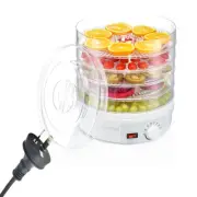 Commercial Food Dehydrator Dryer Maker 5 Trays Fruit Jerky Meat Dehydrator