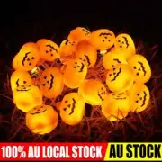 Halloween Pumpkin LED Lights String Fairy Party Decoration Outdoor Hanging Prop