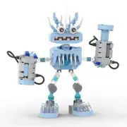 345PCS My Singing Monsters Wubbox Chorus Model Kit Building Blocks Set Water