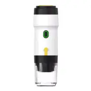 NNEDSZ White Portable Fully Automatic Espresso Coffee Machine - Universal 3-in-1
