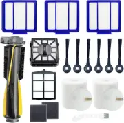Shark Robot Vacuum Replacement Parts Kit: Brushes, Filters & Accessories