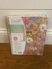 Livewell 2025 Calendar Weekly/Monthly Planner, 7" x 9" New Year Fashion Floral