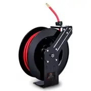 SuperHandy Air-Hose-Reel Retractable Industrial 3/8" Inch x 50' Feet