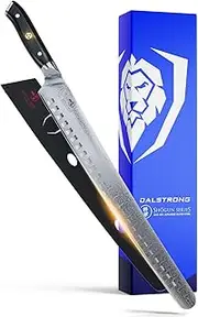 DALSTRONG Slicing & Carving Knife - 35,5 cm Extra-Long Slicer - Shogun Series - Japanese AUS-10V - Vacuum Treated - Guard Included