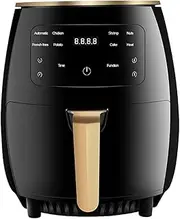 4.5L Digital Air Fryer 1400W Electric Hot Air Fryers Oven Oilless Cooker With LED Touch Screen,Nonstick Pan 8 Preset Menus