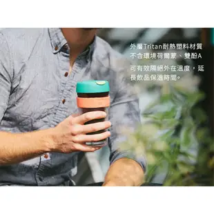 澳洲 KeepCup-隨身杯/咖啡杯-雙層隔熱玻璃杯系列 M/L