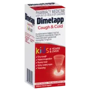 Dimetapp Kids Cough & Cold 6 Years & Over 200mL Nasal Congestion Great Tasting
