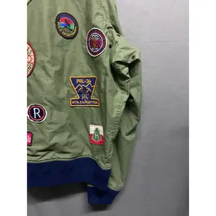 Polo Ralph Lauren Sport Bomber Jacket 布章 貼布 棒球外套 ma1 飛行外套 軍裝