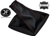 RED STITCH FITS OPEL OMEGA A VAUXHALL CARLTON GEAR COVER GAITER LEATHER