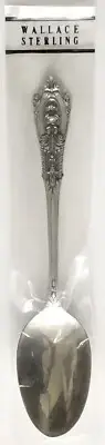 BRAND NEW Wallace STERLING SILVER Rose Point 6" TEASPOON ****MORE AVAILABLE****