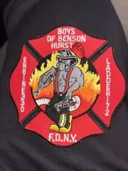 Vintage / Obsolete FDNY Boys Of Benson Hurst Engine 330 Ladder 172