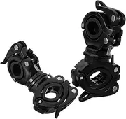 Healeved Mobility Scooter Cane Holder 2pcs Walker Crutch Bracket Rotatable Stand for of Walking Sticks