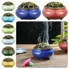 Cracked Ceramic Incense Burner Aroma Diffuser Incense Stick Holder Burner Stand