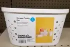 Room Essentials Shower Caddy Bath Storage Organizer Basket White 3 Piece Set